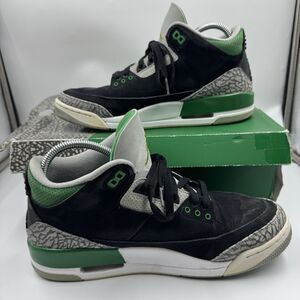 Size 10.5- Nike Air Jordan 3 Retro Mid Pine Green CT8532-030